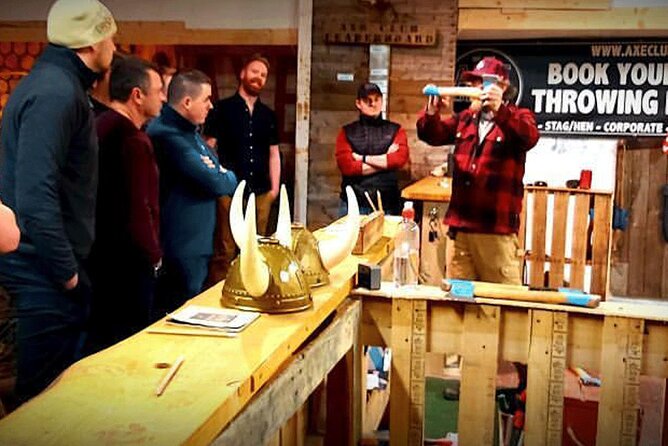 Axe Throwing Open Session (Dublin) 1hr - What the one-hour Axe Club session feels like
