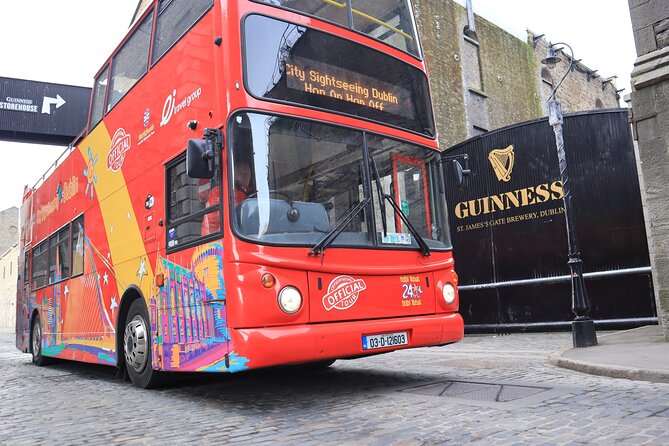 City Sightseeing Dublin Hop-On Hop-Off Bus Tour - Guinness, distilleries, and the western route