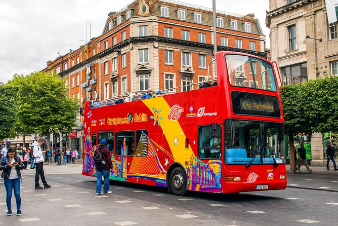 City Sightseeing Dublin Hop-On Hop-Off Bus Tour - The eastern and central sights, Stops 1 to 5