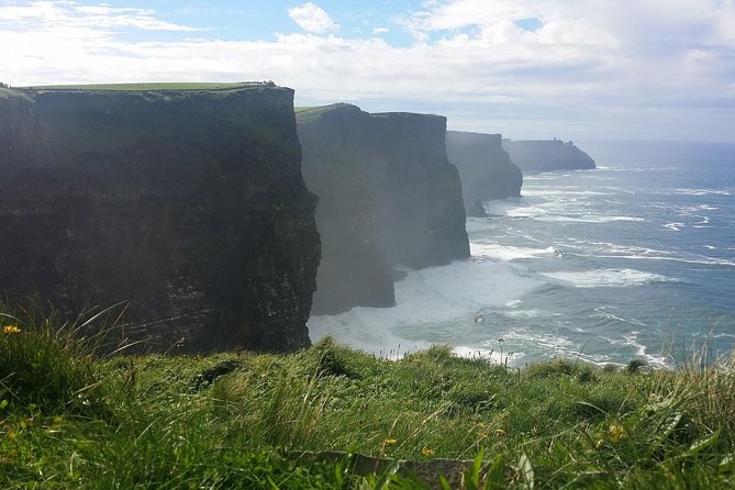 Cliffs of Moher including Cliffs of Moher Boat Experience Luxury Car Tour - The drive west from Dublin