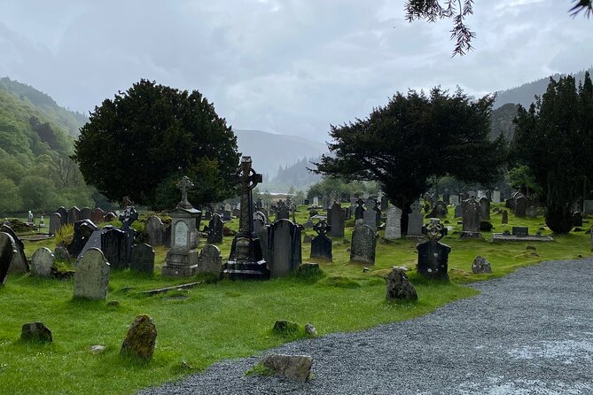 Day Tour from Dublin: Wicklow Mountains, Glendalough, Powerscourt - Glendalough: ruins beside two quiet lakes