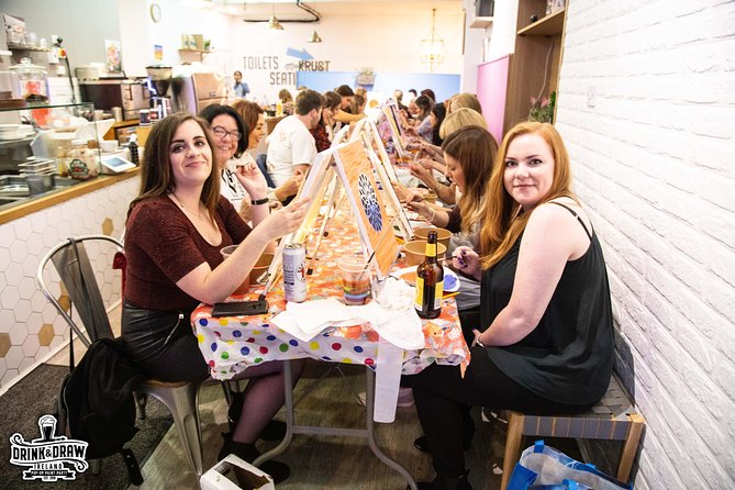 Drink & Draw: Paint A Masterpiece - Value, group size, and what is included