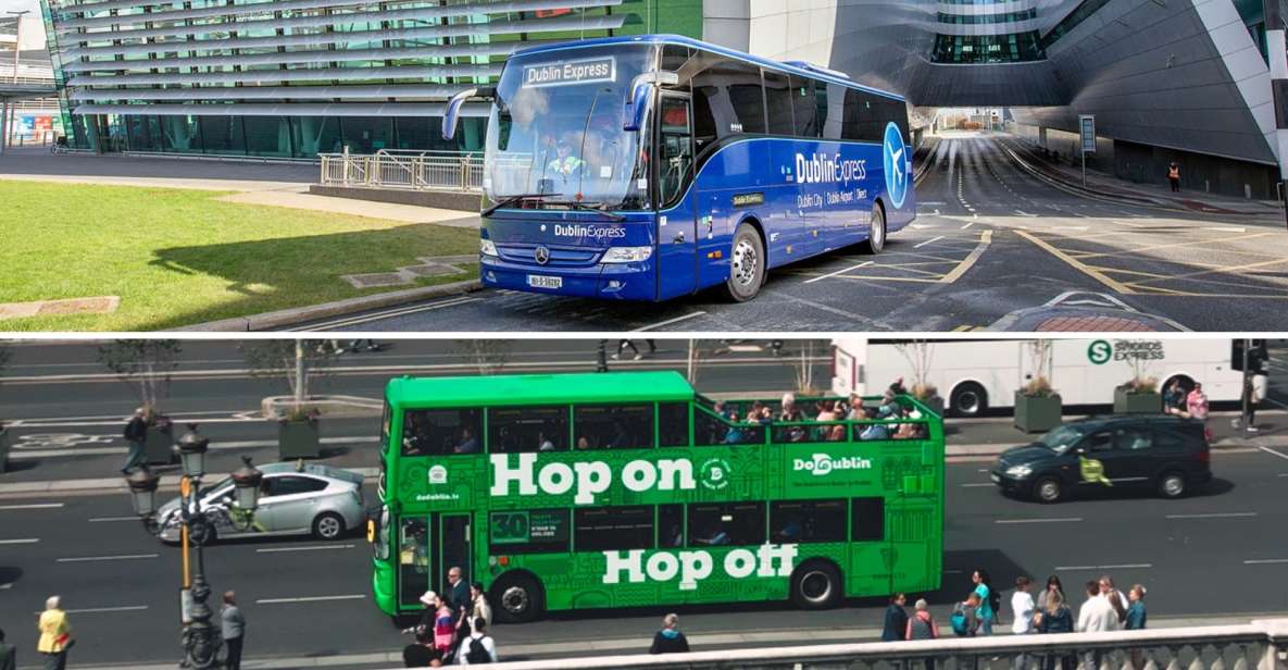 Dublin: Airport Transfer and Hop-On Hop-Off Bus Ticket - Start with the airport transfer, not a taxi