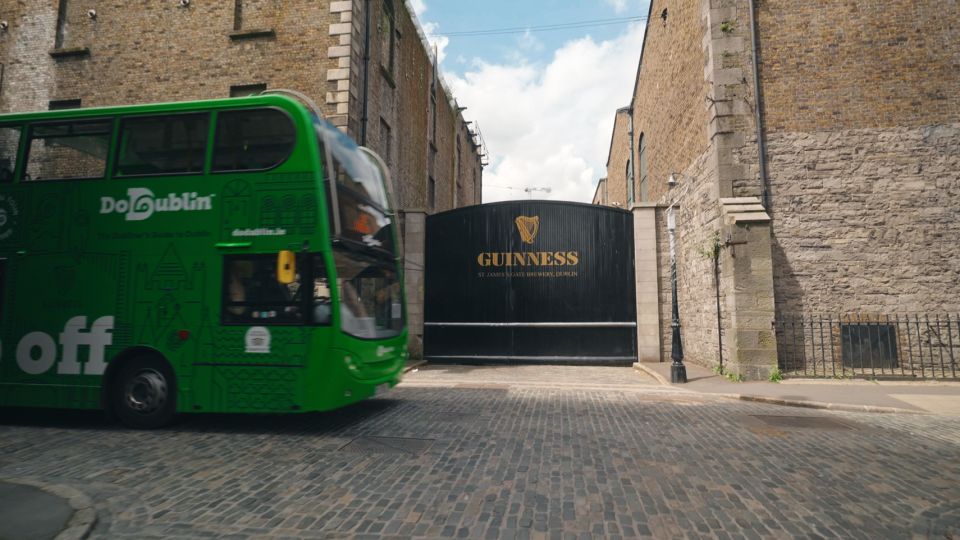 Dublin: Airport Transfer and Hop-On Hop-Off Bus Ticket - Trinity College and the south city center