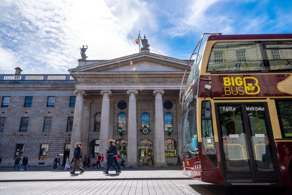Dublin: Big Bus Hop-On, Hop-Off Tour with Live Guide - The Liffey and Jameson Distillery