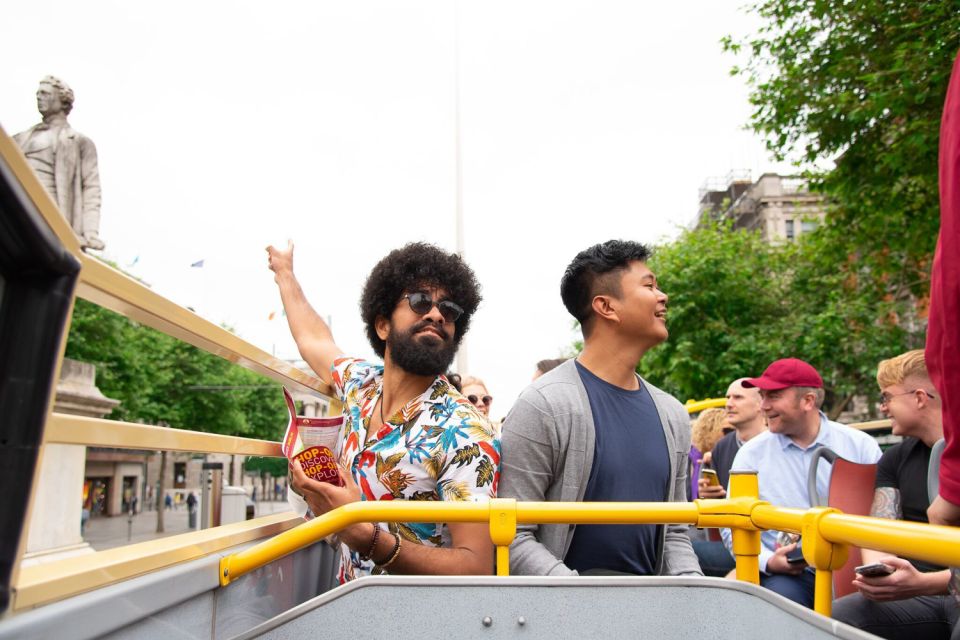 Dublin: Big Bus Hop-On, Hop-Off Tour with Live Guide - O’Connell Street to Trinity College