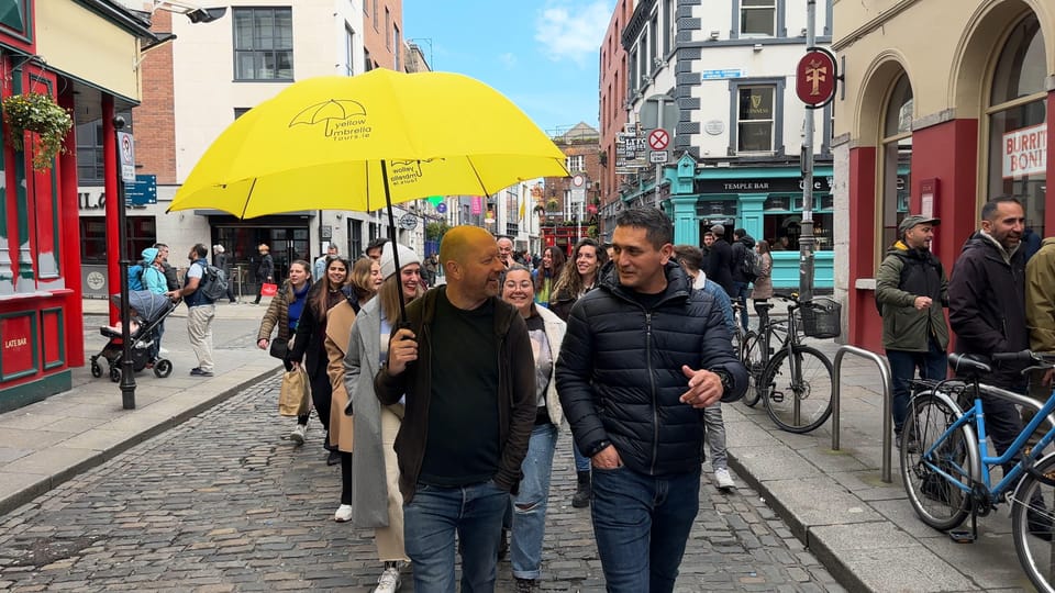 Dublin: Bucket List Sights Walking Tour - The Ha’Penny Bridge and Central Plaza