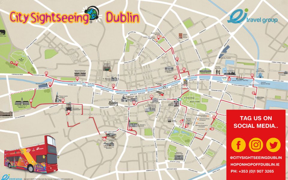 Dublin: City Sightseeing Hop-On Hop-Off Bus Tour - Key points to know before you board