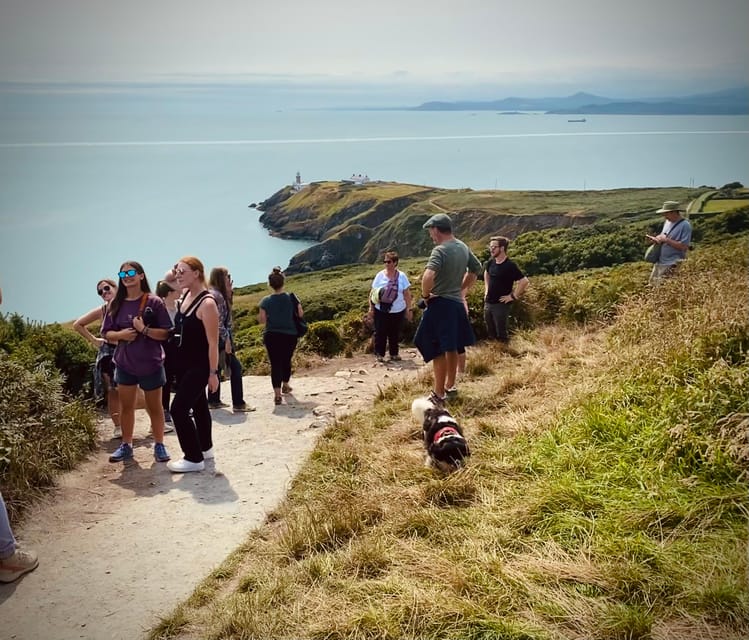 Dublin: Dublin Coastal Hike and Pints & Puppies - Following Howth through Viking and Norman times