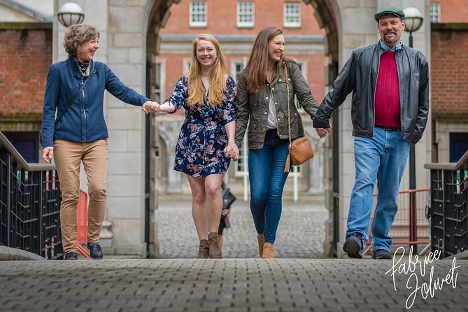 Dublin Family Adventure: Cherished Memories in Every Photo - Chez Max and the route toward Dublin Castle