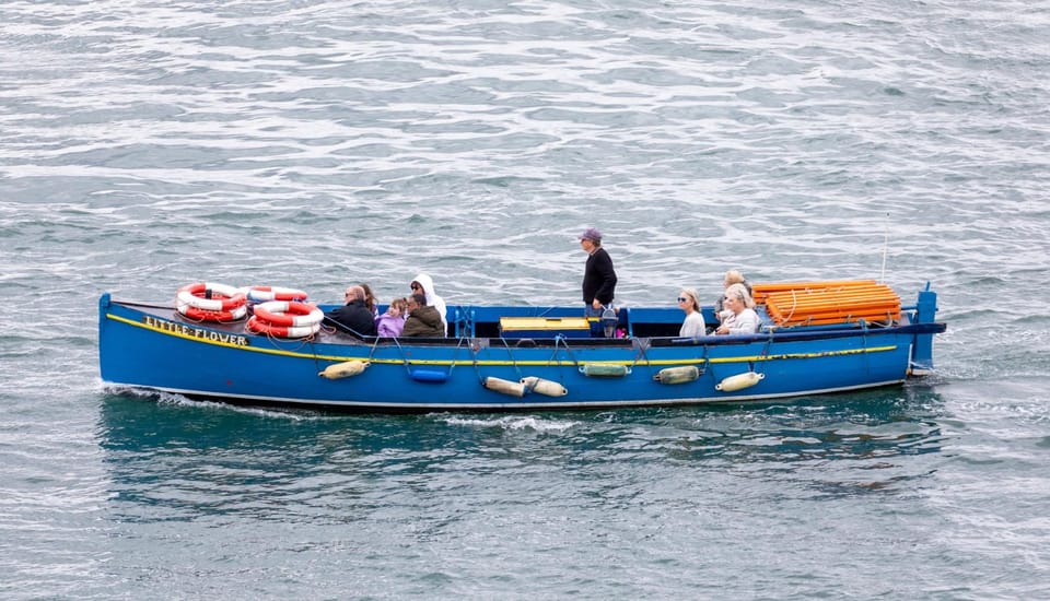 Dublin: Ferry from Howth to Ireland's Eye island - The Martello tower and the island’s open views