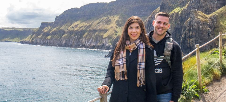 Dublin: Giants Causeway, Dark Hedges, Dunluce & Belfast Tour - Giants Causeway: the main event on the Irish Sea