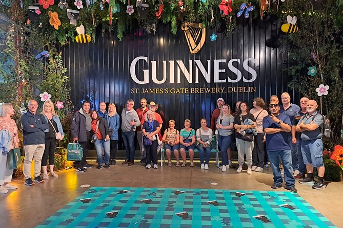 Dublin Guinness Storehouse, Molly Malone Statue and Book of Kells - Spending 90 minutes inside the Guinness Storehouse