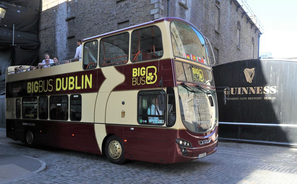 Dublin: Guinness Storehouse Ticket & Hop-on Hop-off Bus Tour - Key points to know before you book