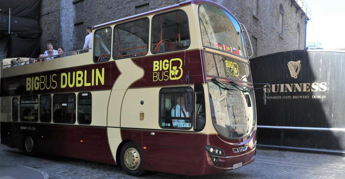 Dublin: Guinness Storehouse Ticket & Hop-on Hop-off Bus Tour - Why this pairing works in Dublin