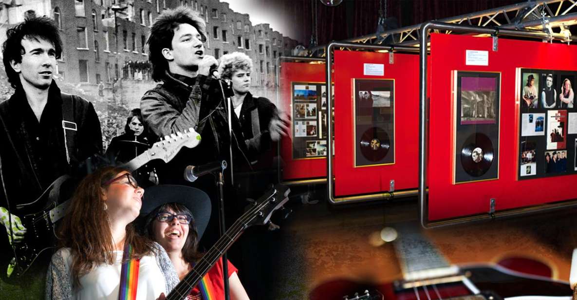 Dublin: Irish Rock 'N' Roll Museum with Tour in English - U2, The Pogues, The Script, and Michael Jackson