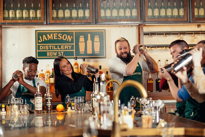 Dublin Jameson Distillery Bow St. Choice of Experiences - Cocktail Making Class with three drinks