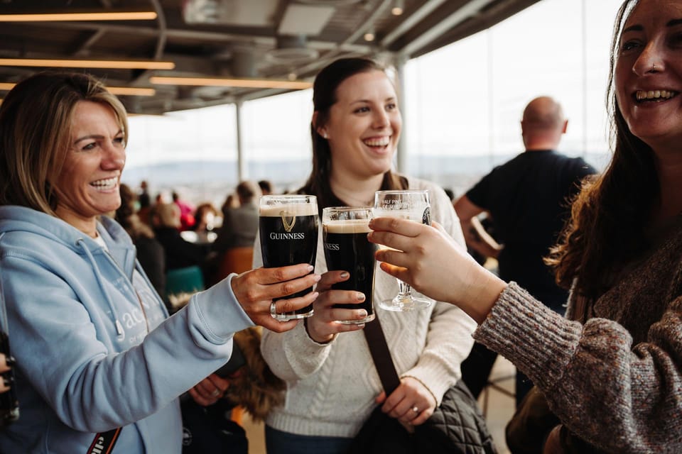Dublin: Jameson Distillery & Guinness Brewery Guided Tour - The Luas ride across Dublin
