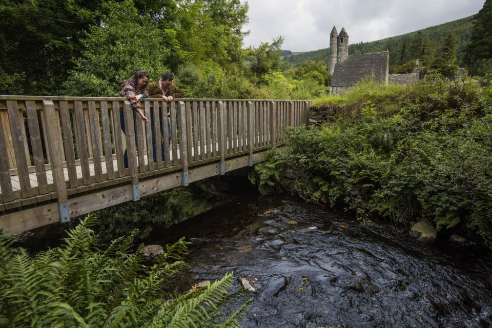 Dublin: Kilkenny, Wicklow & Glendalough Tour & Sheepdog Show - Glendalough: ruins, lakes, and a proper walk