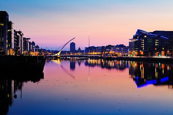 Dublin Live Guided Panoramic Open-Top Night Bus Tour - From O’Connell Street to the River Liffey