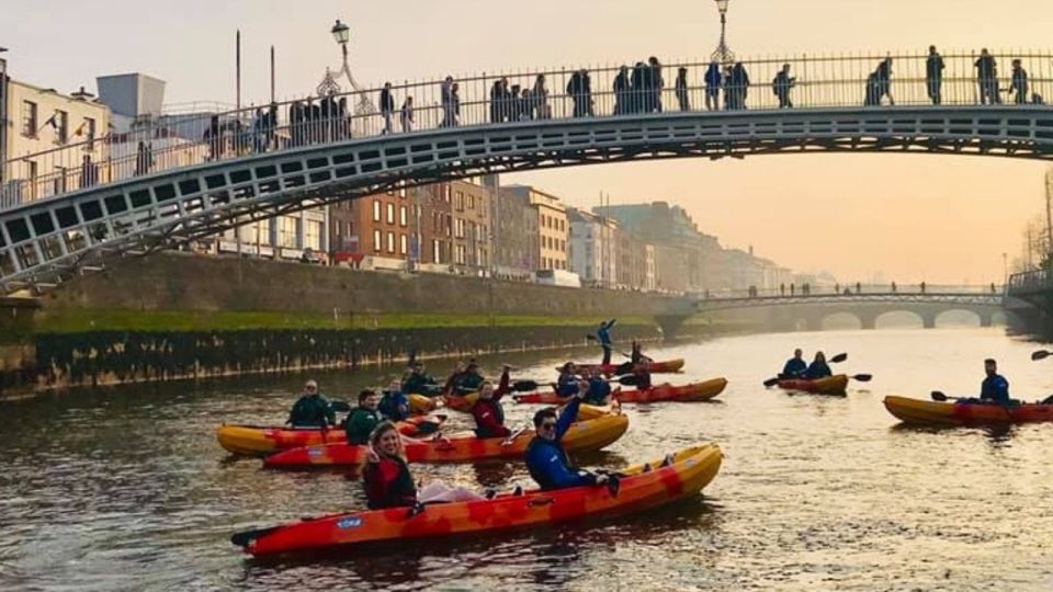 Dublin: Music Under the Bridges Kayaking Tour - Timing, route length, and the practical catch
