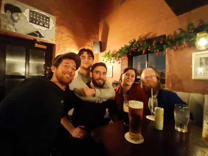 Dublin: Pub Tour. Pour The Perfect Guinness, Whiskey & Music - Walking from Temple Bar toward Christ Church