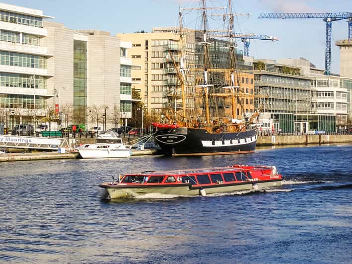 Dublin: River Liffey Sightseeing Cruise - Jeanie Johnston, Docklands, and the modern city