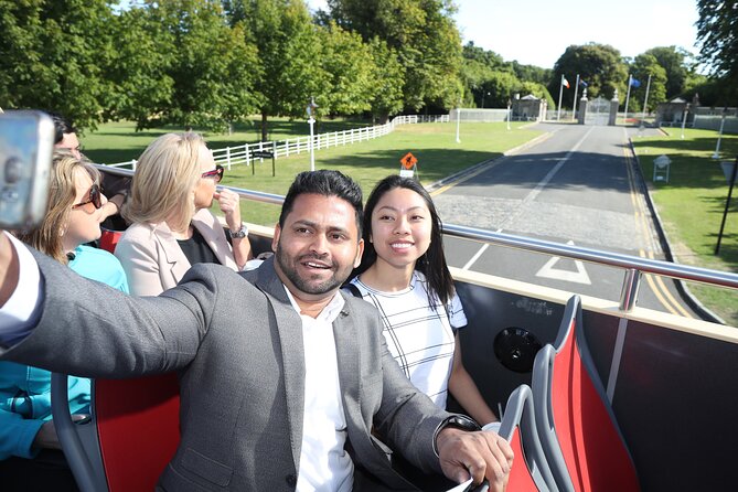 Dublin Shore Excursion, Live Guided Open-top, Hop-on Hop-off Sightseeing Tour - St. Patrick’s Cathedral and Dublin’s whiskey stops