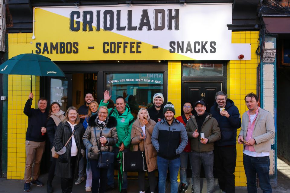 Dublin: Street Food Tour with Local Guide - Five stops, five chances to choose your own food