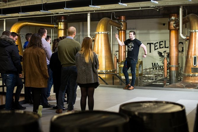 Dublin Teeling Whiskey Distillery Guided Tour and Tasting 1 Hour - The exhibition space and Dublin’s whiskey past