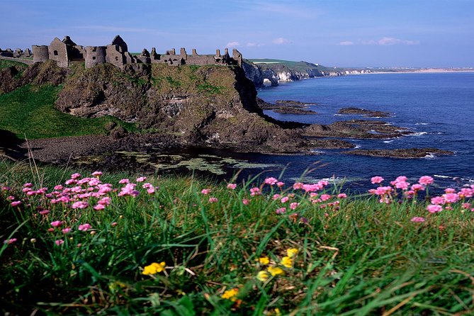 Dublin to Belfast Titanic, Dunluce Castle & Giant's Causeway Tour - Dunluce Castle in 30 minutes