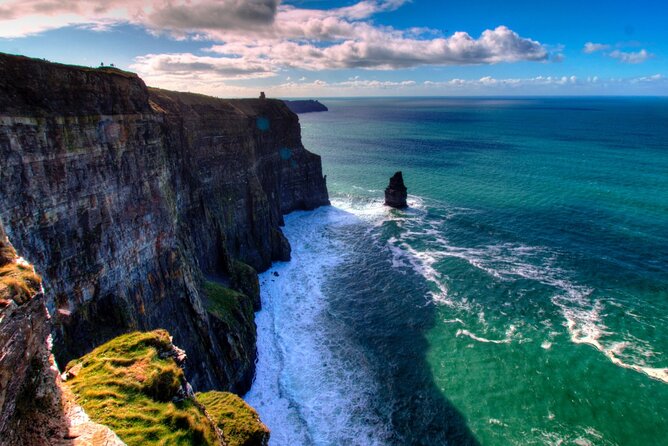 Dublin to Cliffs of Moher, Ennis Town & Bunratty Castle Day Tour - Nearly two hours above the Atlantic at the Cliffs of Moher