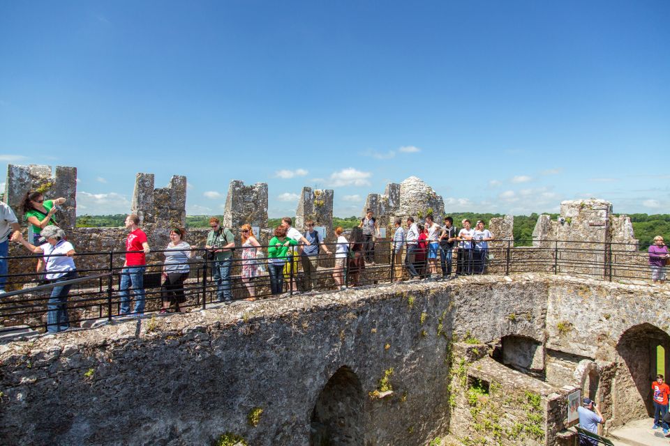 From Dublin: Blarney, Rock of Cashel and Cahir Castles Tour - Blarney Castle, the stone, and the two-hour decision