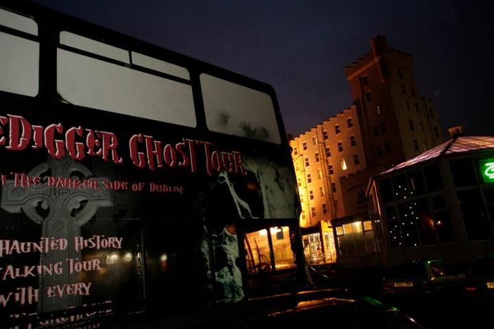 From Dublin: Gravedigger Ghost Bus Tour - St. Audoen’s Church and the story of Hell