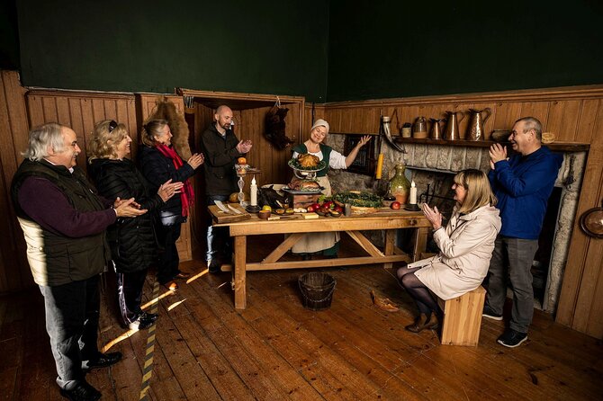 Interactive Living History in Dalkey Castle near Dublin City - Climbing the battlements for sea and mountain views