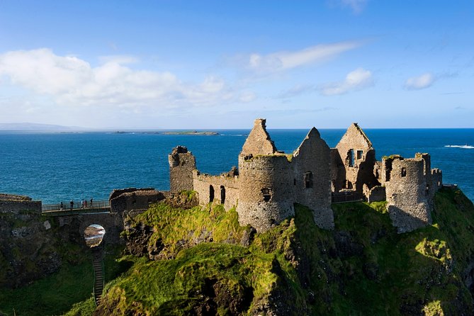 Northern Ireland Including Giant's Causeway Rail Tour from Dublin - Dunluce Castle is a quick coastal introduction