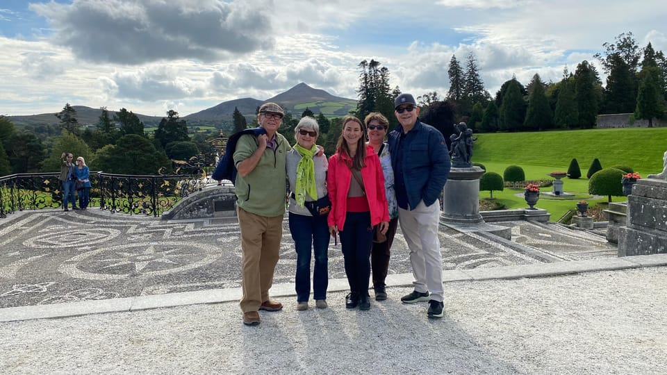 Personal Tour from Dublin: Wicklow, Glendalough, Powerscourt - Lunch near Glendalough