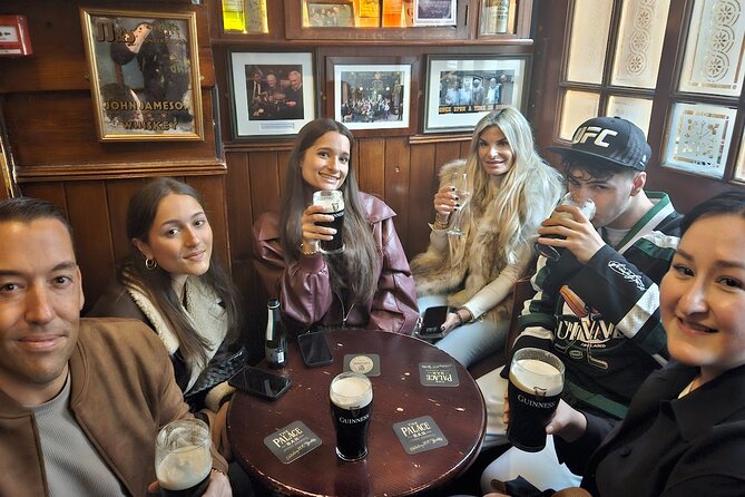 Pub Crawl Walking Tour Through the Heart of Irelands Capital - Pouring your own Guinness at the Ha’penny Bridge Inn