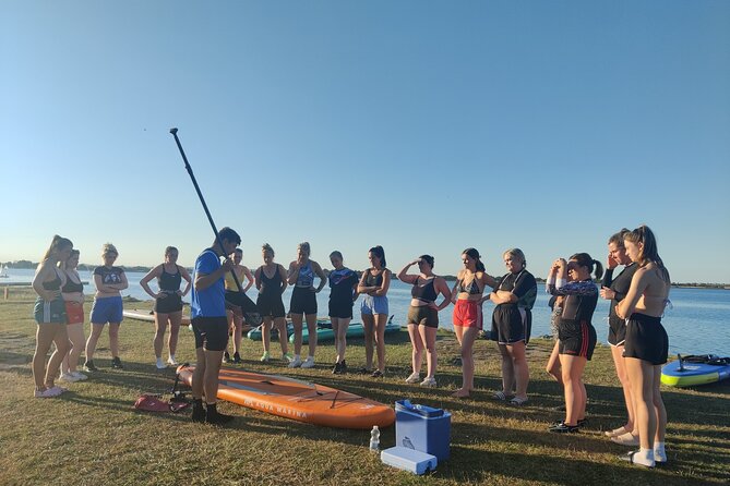 Sunset SUP experience in Malahide, Dublin - Basic strokes and time on Malahide Estuary