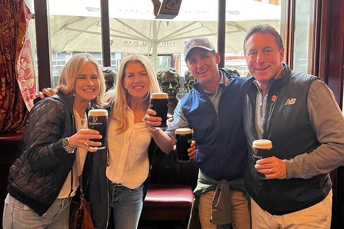 The Perfect Pint Pub Tour - Learning to pour Guinness at the final pub